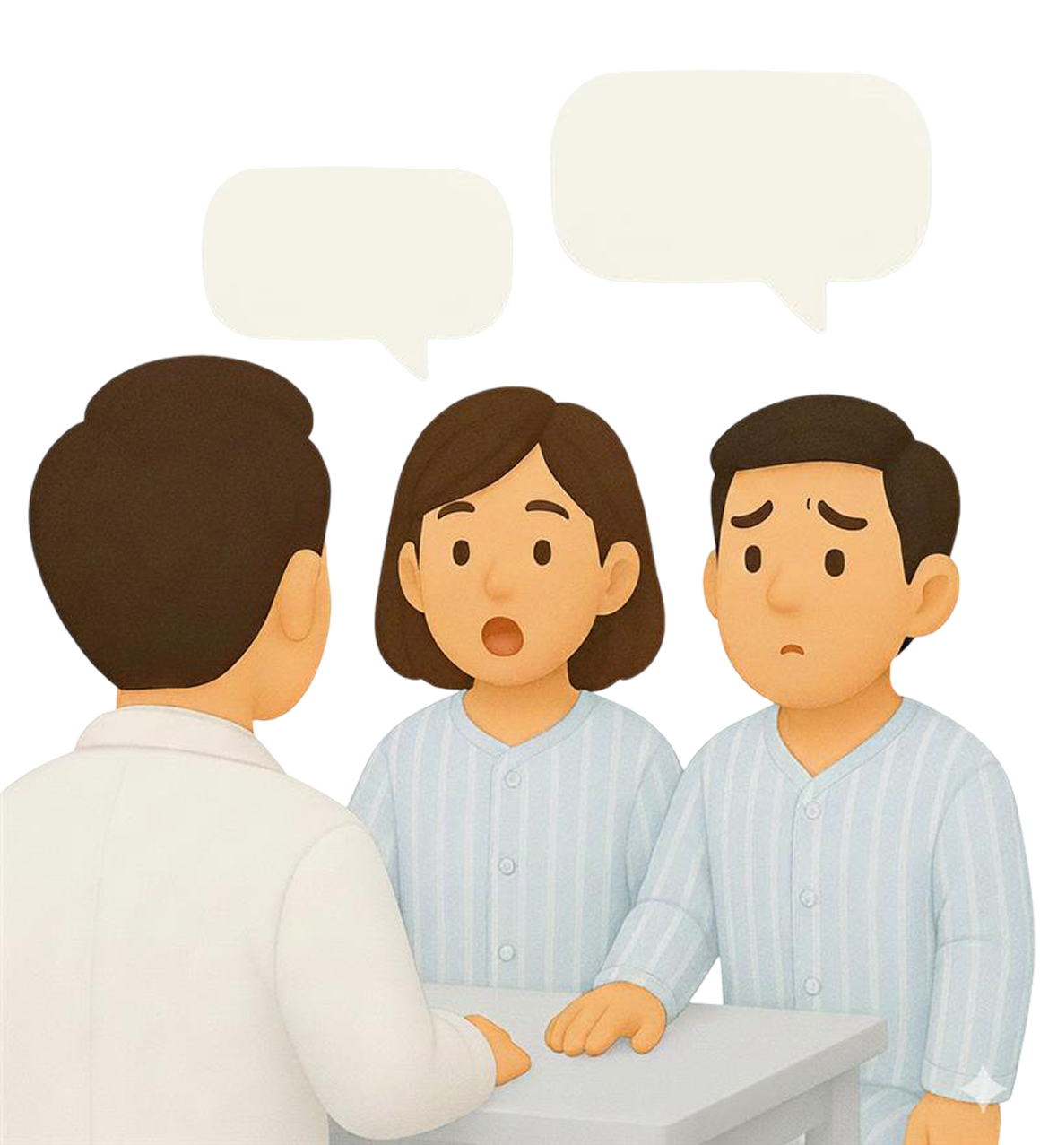 상담을 원하는 환자들